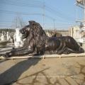 Huge metal animal statue bronze big lions sculpture